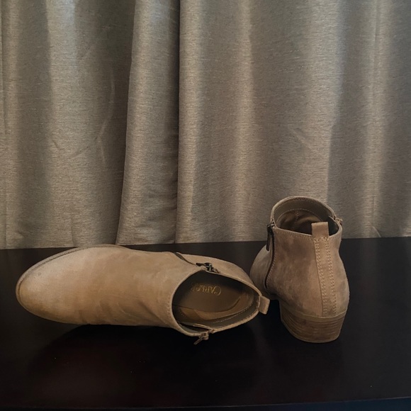Carlos by Carlos Santana tan Ankle Boots- 9 - Picture 7 of 8